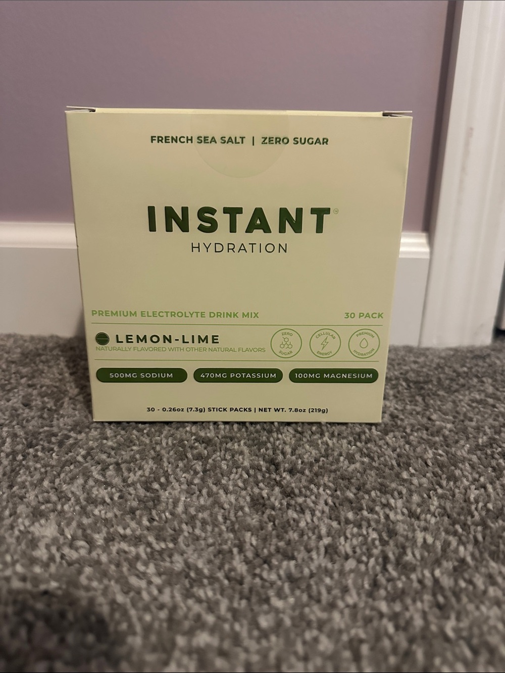 Lemon-Lime Electrolyte Drink Mix - Light Green